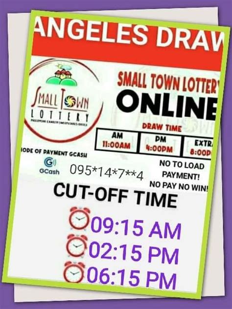 Small Town Lottery (Angeles City / Pampanga .